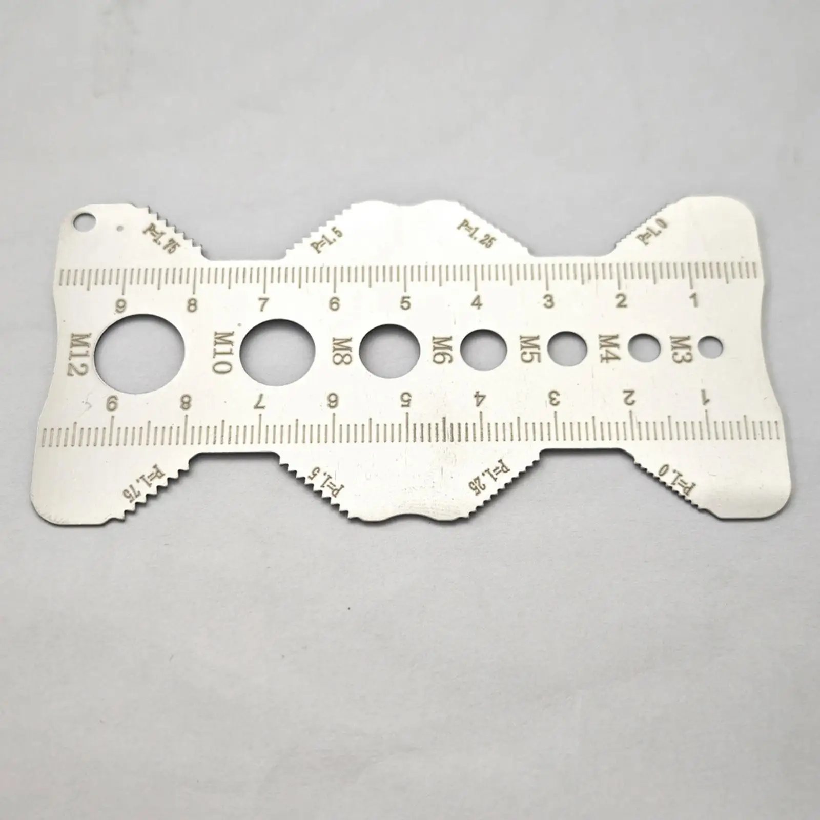 

Portable Screw Identifier Gauge, Screw Thread Gauge Ruler for Auto Repairers ,DIY Enthusiast