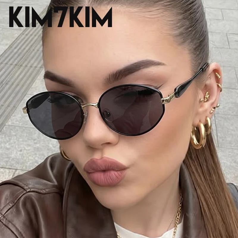 

Retro Oval Punk Sunglasses Women 2026 Luxury Brand Design Vintage Steampunk Sun Glasses Female Fashion Traveling Eyewear Shades
