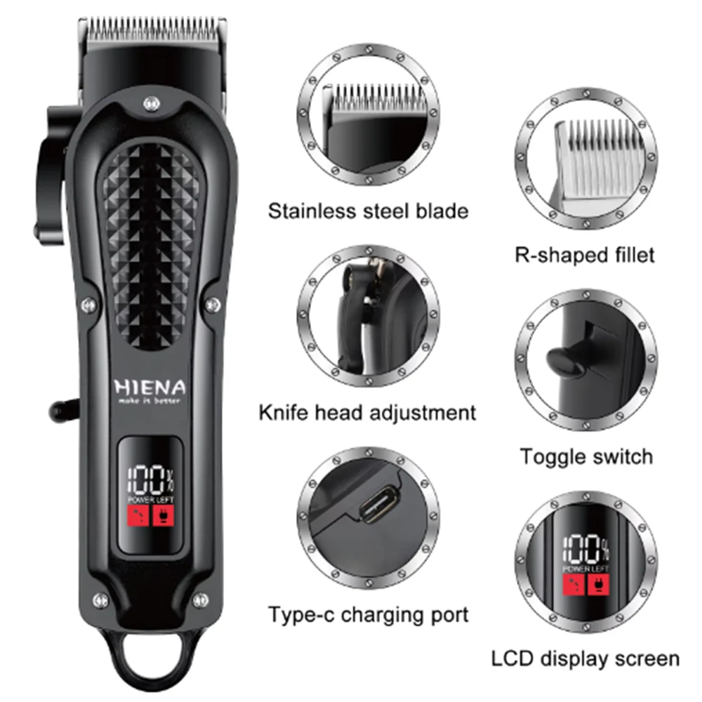 Hiena Hair clipper hair cutting machine man professional barber machines hair trimmers men's hair clipper hyn-212