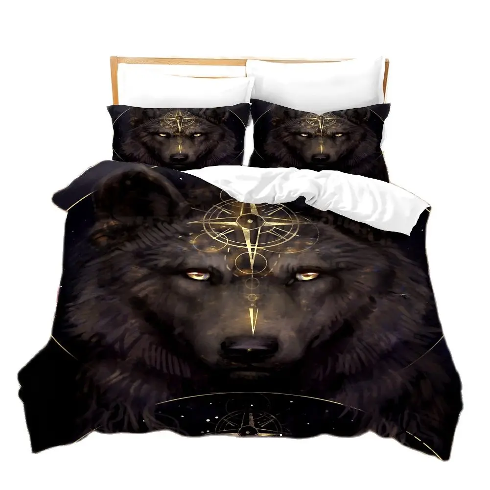 3D The Wolf Series  Bedding Sets Duvet Cover Set With Pillowcase Twin Full Queen King Bedclothes Bed Linen