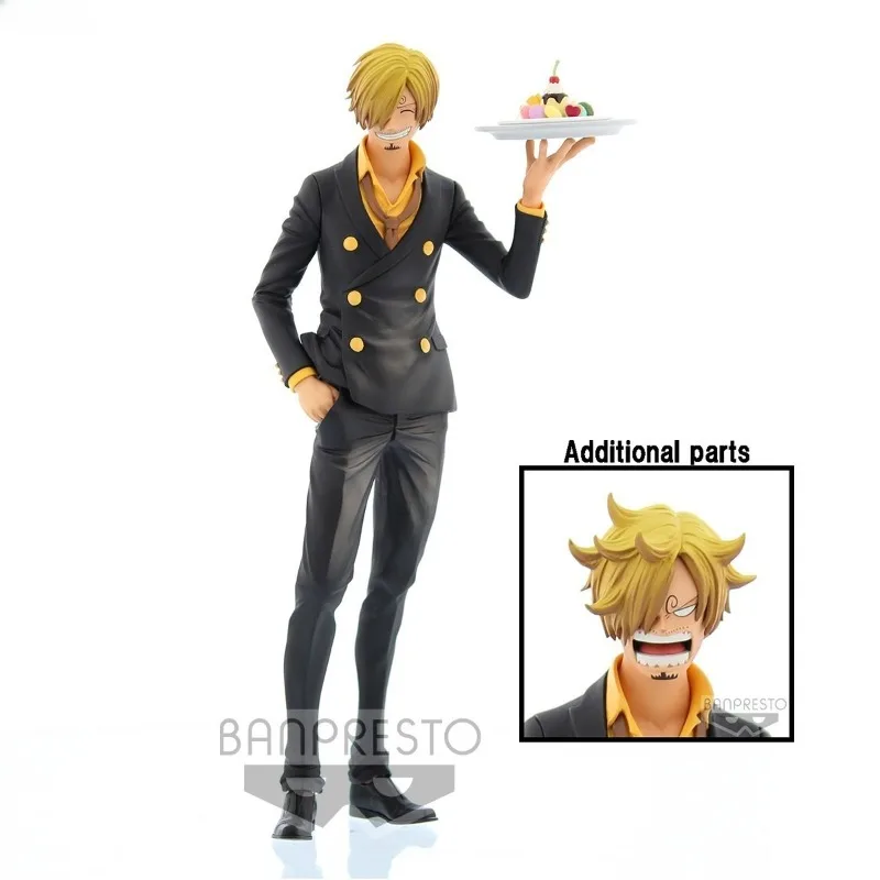 

Bandai Original Box One Piece Grandista Nero Sanji Zoro Desktop Decoration Collection Gifts