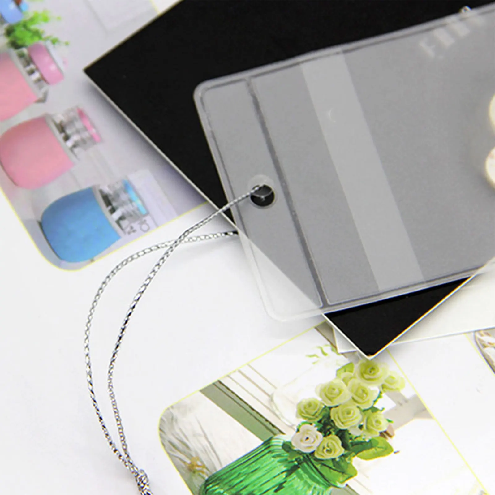 

4 Pcs Tag Rope Beaded Line Crafting Wire Beading Thread Cord Jewellery Making Jewelry for Crafts