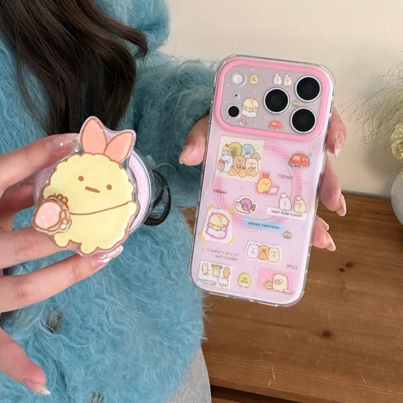 Kawaii Cartoon Animal Magnetic Phone Case For iPhone 17 Pro 