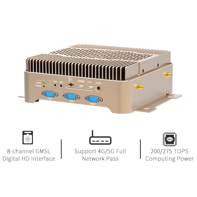 نظام NVIDIA Jetson AGX Orin 64GB 275TOPS Edge AI مع منفذ إيثرنت 1x IP مستقل ثنائي النطاق 4G/5G WIFI 1x T906 #2