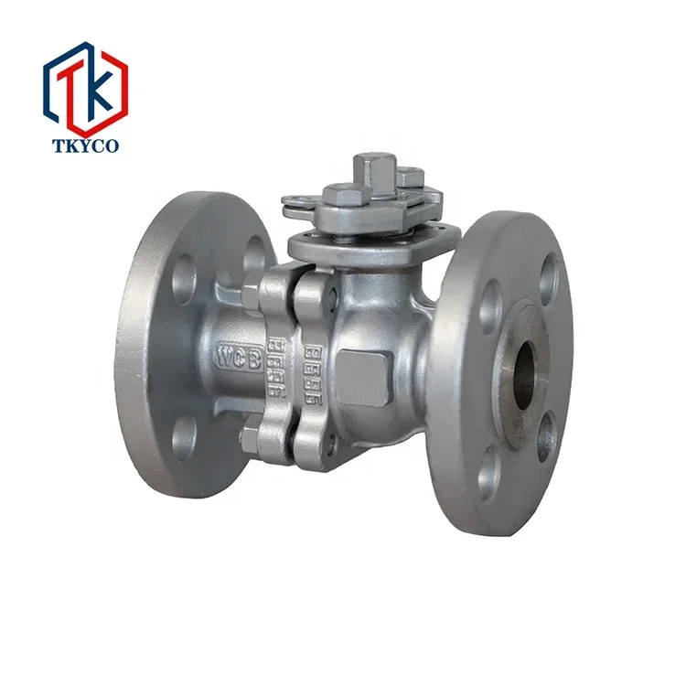 Lista de preços da válvula de esfera flangeada de aço fundido ANSI WCB