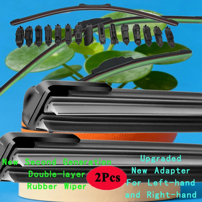 

For Aeolus Fengshen Yixuan D53 SHINE Dongfeng A30 2019 2022 2024 Car Accessories Front Wipers Window Windshield Rubber Washers