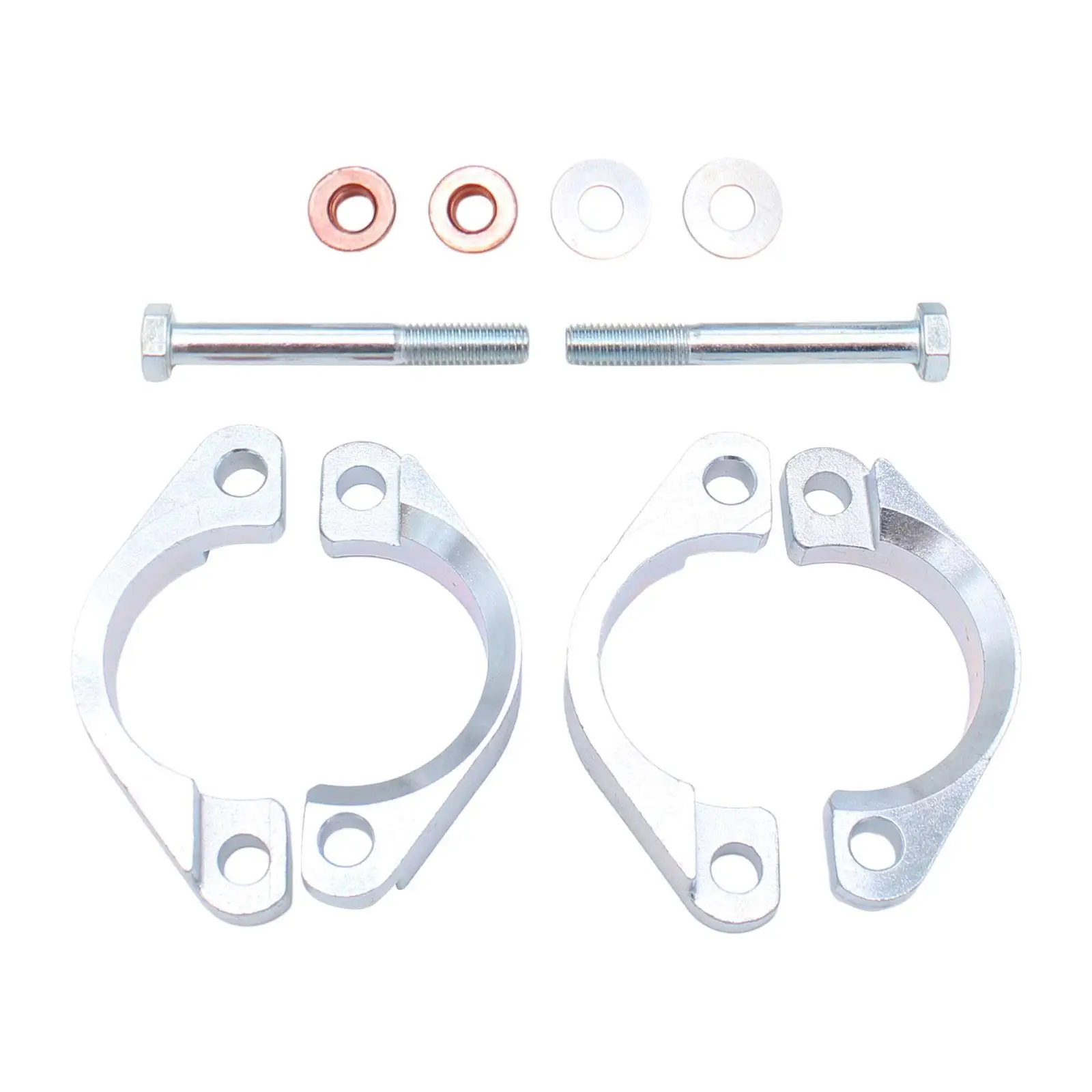 Exhaust Flange Repair Kit Metal Auto Accessories Quick Fix Repair Sturdy Replaces Split Flange Parts for BMW Z1 E39 E24 E32