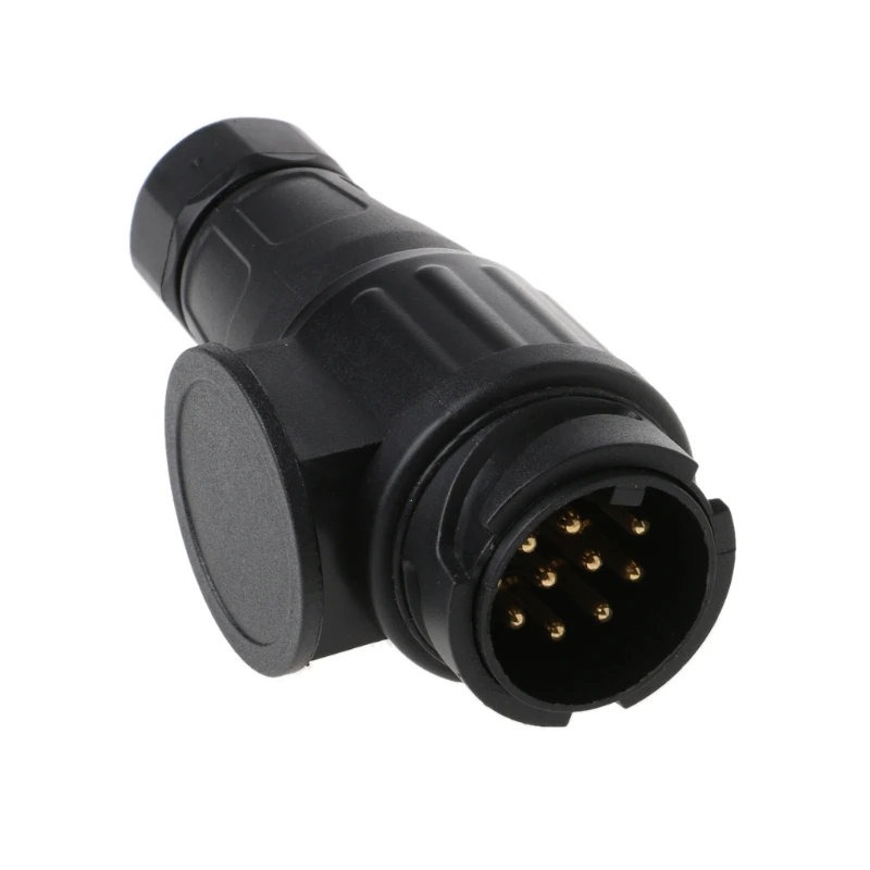 Wearproof Towbar Towing Socket 13 Pin Round Standard Trailer Socket