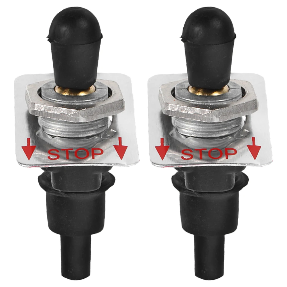 

Engine Stop Toggle Switch For Lawn Mower Chainsaw Replacement Part Waterproof Ignition Kill Switch Outdoor Power Equipment Tool