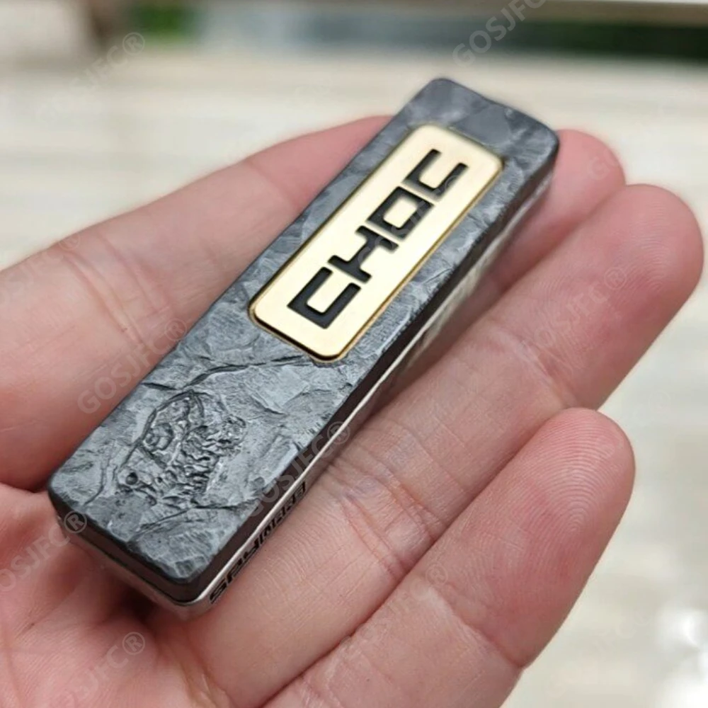 LAUTIE EDC CHOC Slider Push Slider Fidget Slider Stress Relief Toy Zirconium Stainless Steel Anxiety Relief Gadgets