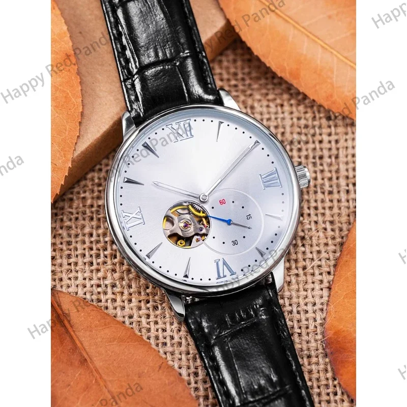 Ultra-thin pure mechanical watch men's automatic hollow waterproof watch men's