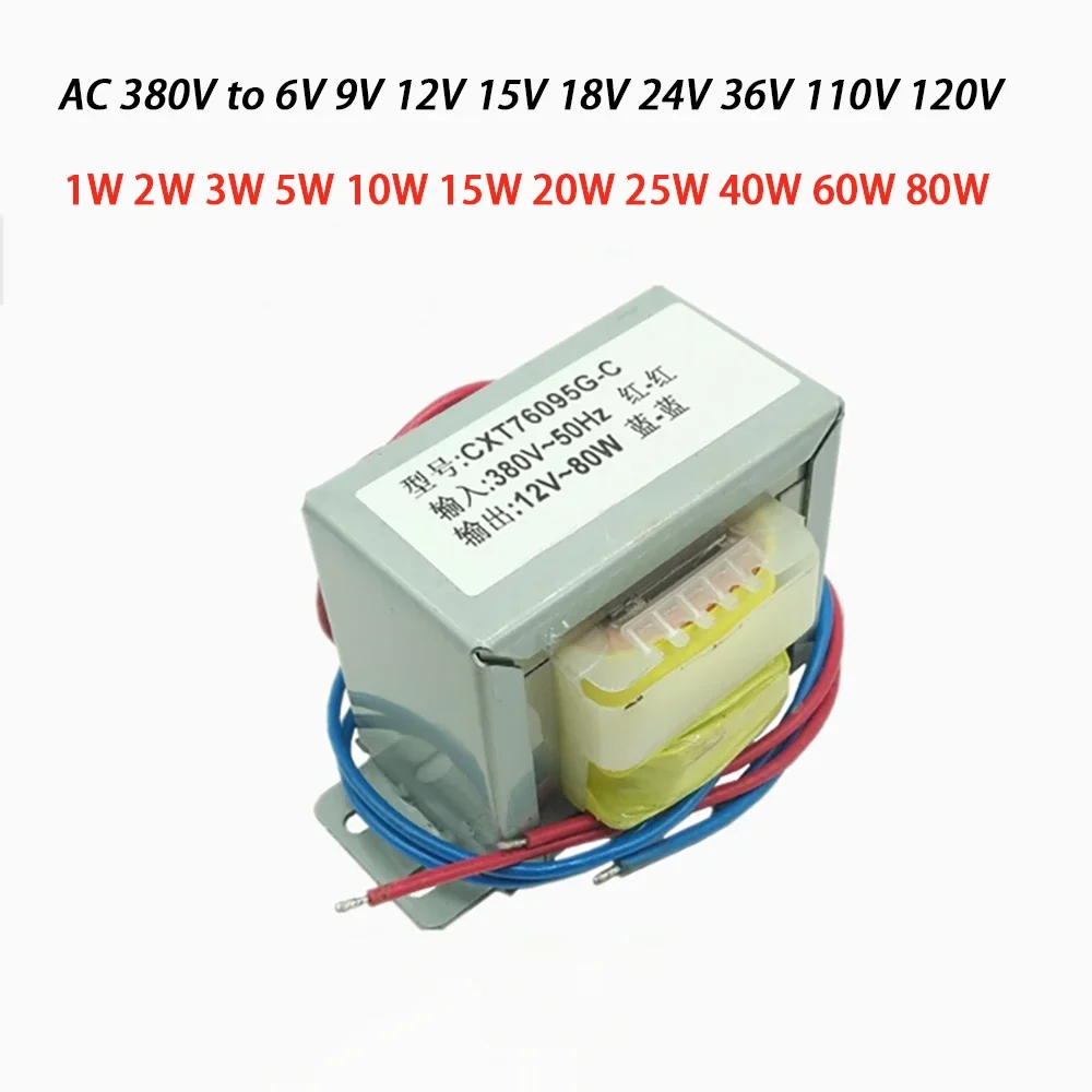 1 واط 5 واط 10 واط 15 واط 20 واط 25 واط 40 واط 60 واط 80 واط محول الطاقة المدخلات التيار المتناوب 380 فولت 50 هرتز الناتج التيار المتناوب 6 فولت 9 فولت 12 فولت 15 فولت 18 فولت 24 فولت 36 فولت 110 فولت واحد V 2 خط
