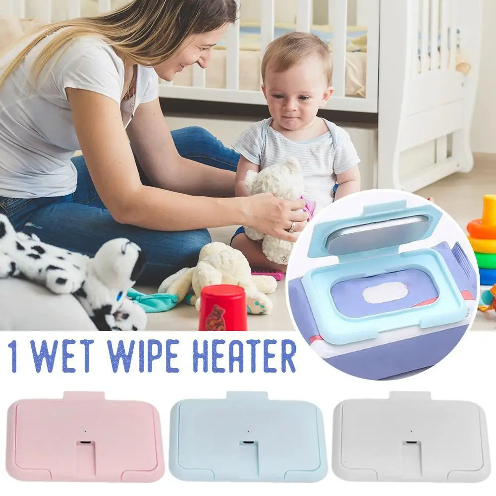 Baby Wipe Warmer Portable Baby Wet Wipes Warmer Heater USB Powered Perfect For Traveling Baby Portable Wipe Warmer