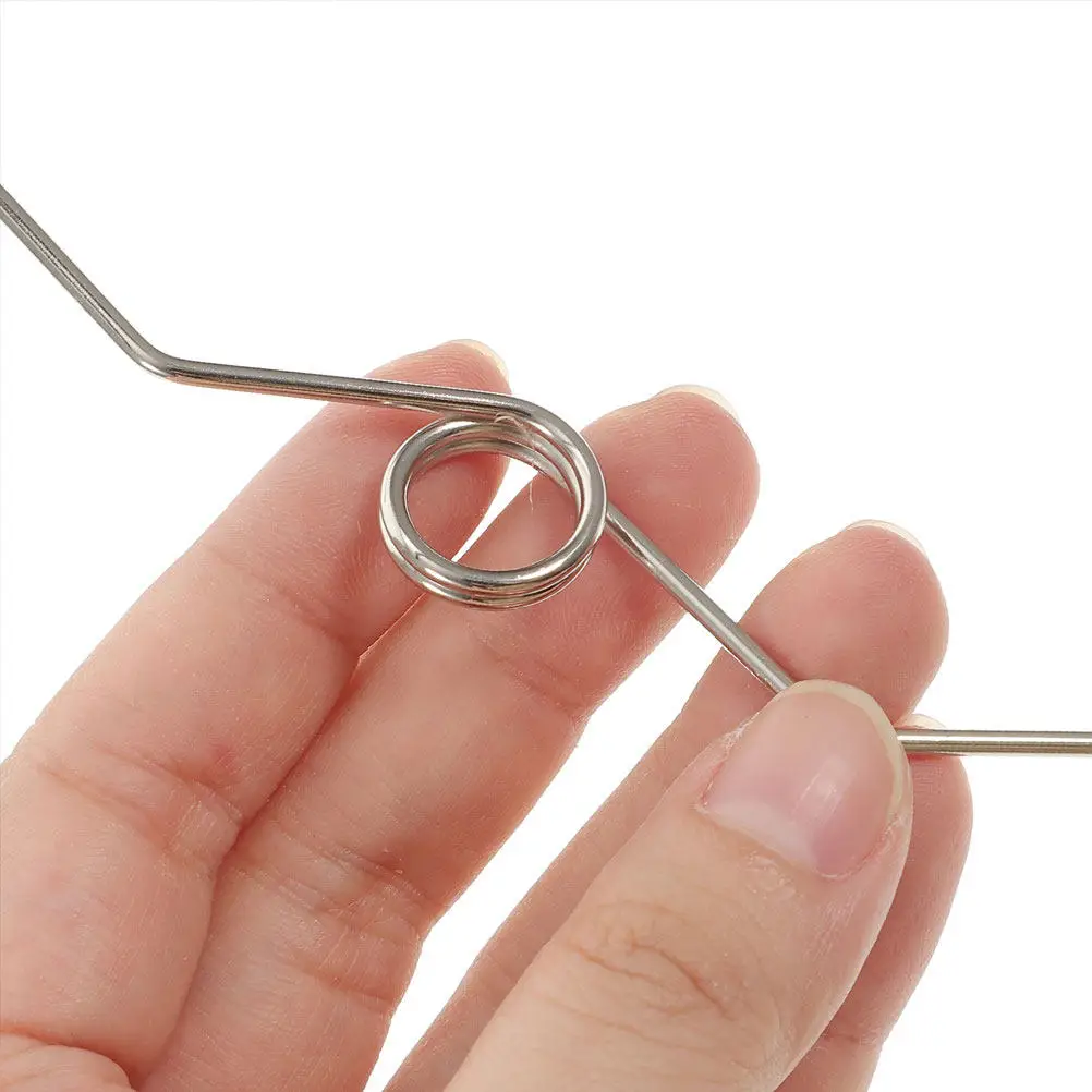 6Pcs High-Strength Steel Pruning Shear Replacement Springs for Garden Pruners Trimmer Tools Sturdy Warping-Resistant Spring Kit