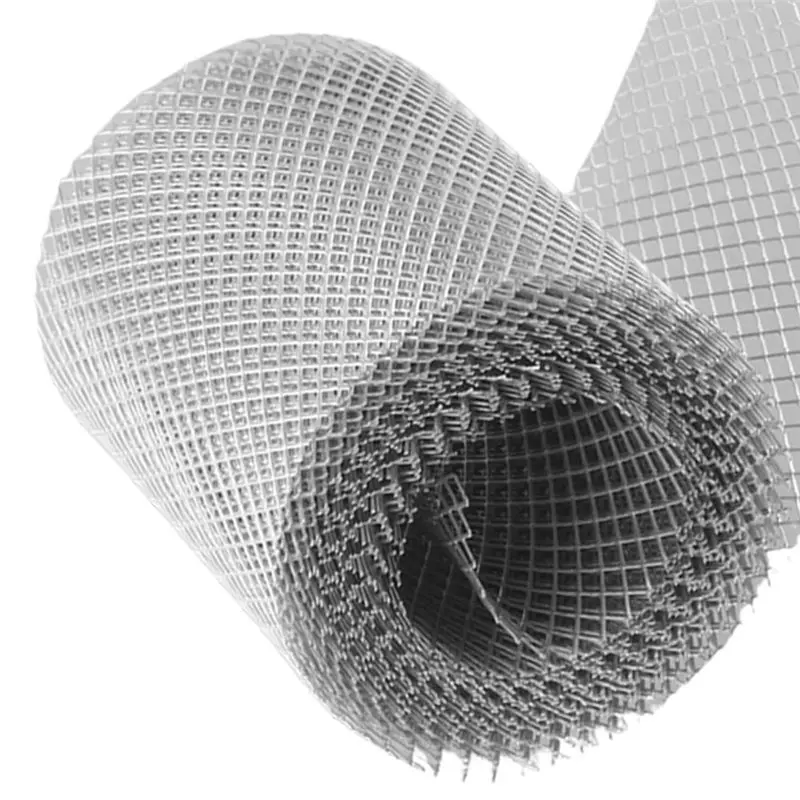 ABMR-Aluminum 6M Gutter Guard Mesh Screen For 5 Inch Rain Gutters Leaf Filter Debris Blocker Protection System