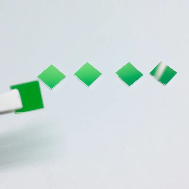 1PCS 5-80mm Lenses 530nm Green Narrow Bandpass Filter BP530-35K 35nm FWHM OD3–OD4 Lens