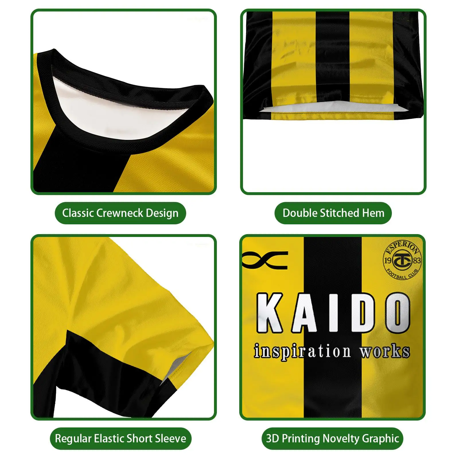 Japanese Anime Ao Ashi Cosplay Jersey Outdoor Sports Breathable Football T-Shirt Ashito Men's Street Fashion Casual O-Neck Tees