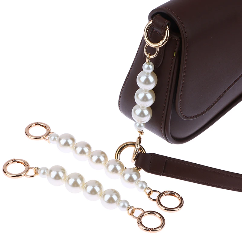 Taschenverlängerungskette, Umhängetasche, Perlenkettenriemen, Handtaschen-Hängeverschluss, DIY-Kettenanhänger, Schultertaschen-Zubehör – Detail 8