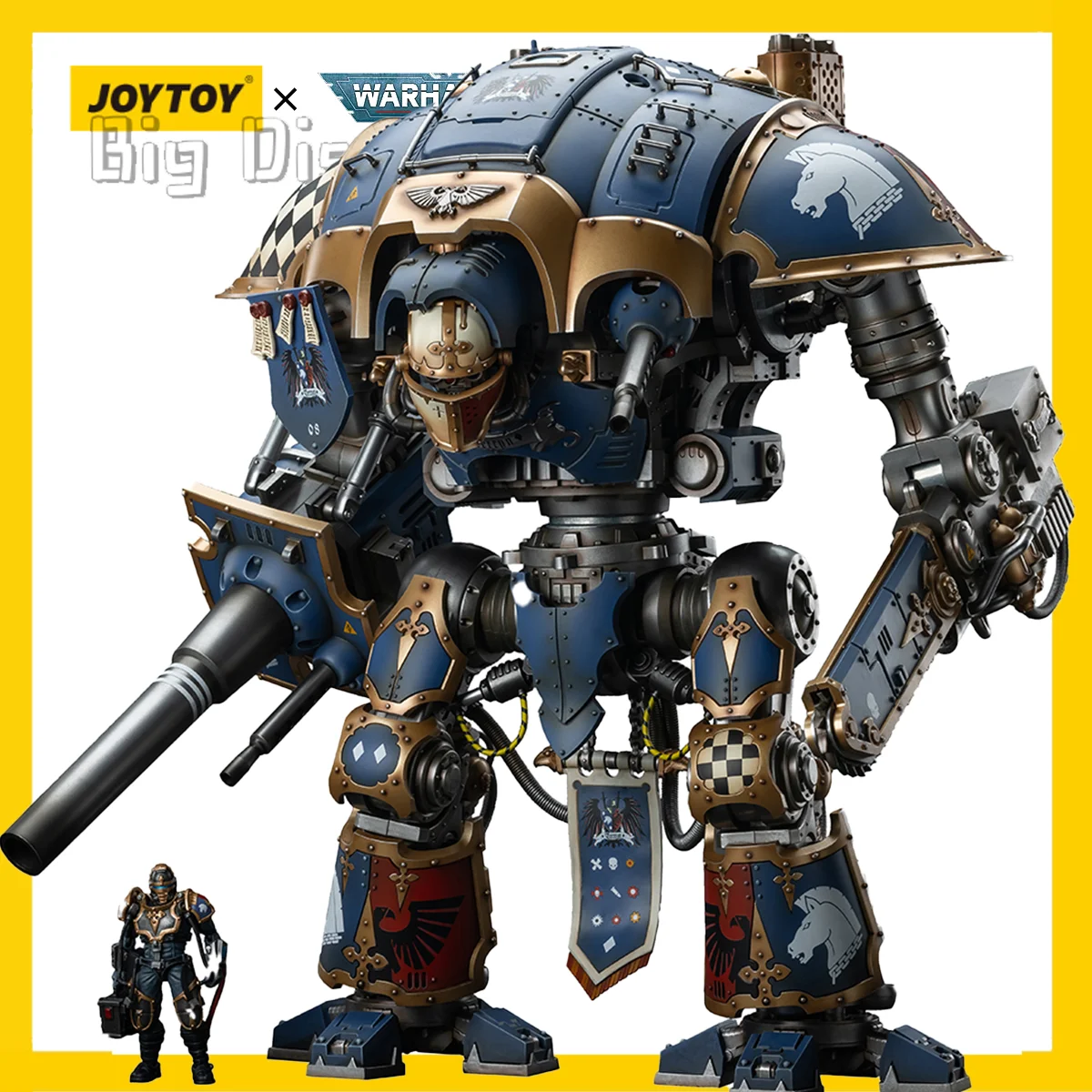 [Pre-order] JOYTOY 1/18 Warhammer 40,000 Action Figure Imperial Knights House Terryn Knight Paladin Model Gift Free Shipping