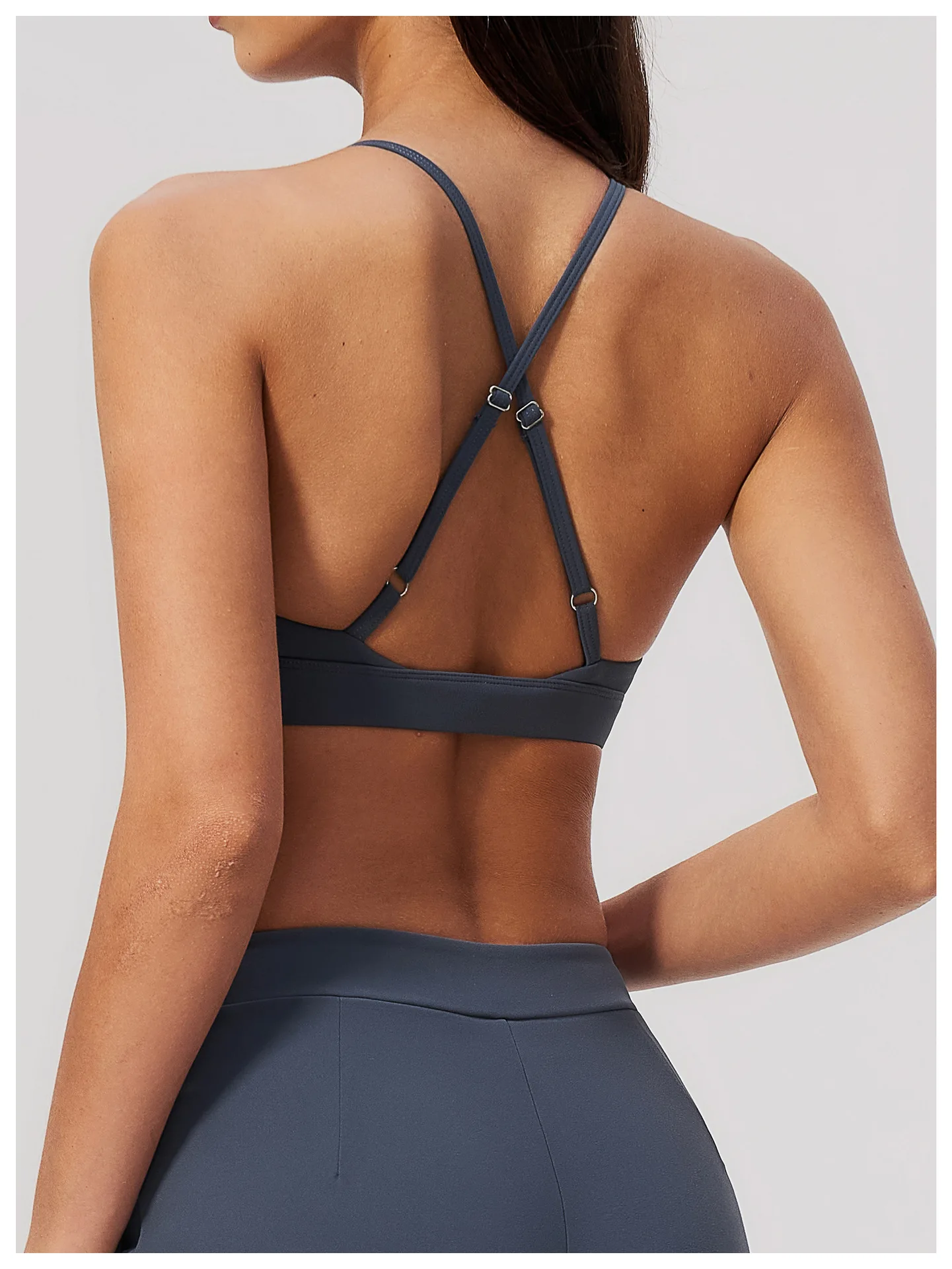 Yoga Bra Underwear Women Summer Shockproof Bra Beautiful Back Sports Running External Wear Training Fitness Yoga Tank Top Bra