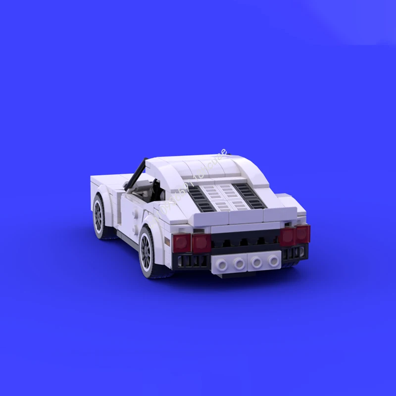 256 قطعة MOC SNOT a مصبغة أبطال المدينة نموذج سيارة خارقة اللبنات الاطفال الطوب ألعاب حرفية لتقوم بها بنفسك هدايا عيد الميلاد الإبداعية