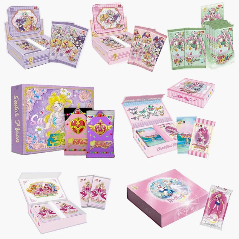 

Sailor Moon Card Silver Kingdom Tsukino Usagi Luna Takeuchi Fantasy Magic Eternal Crystal Anime Collection Card Toy Gift