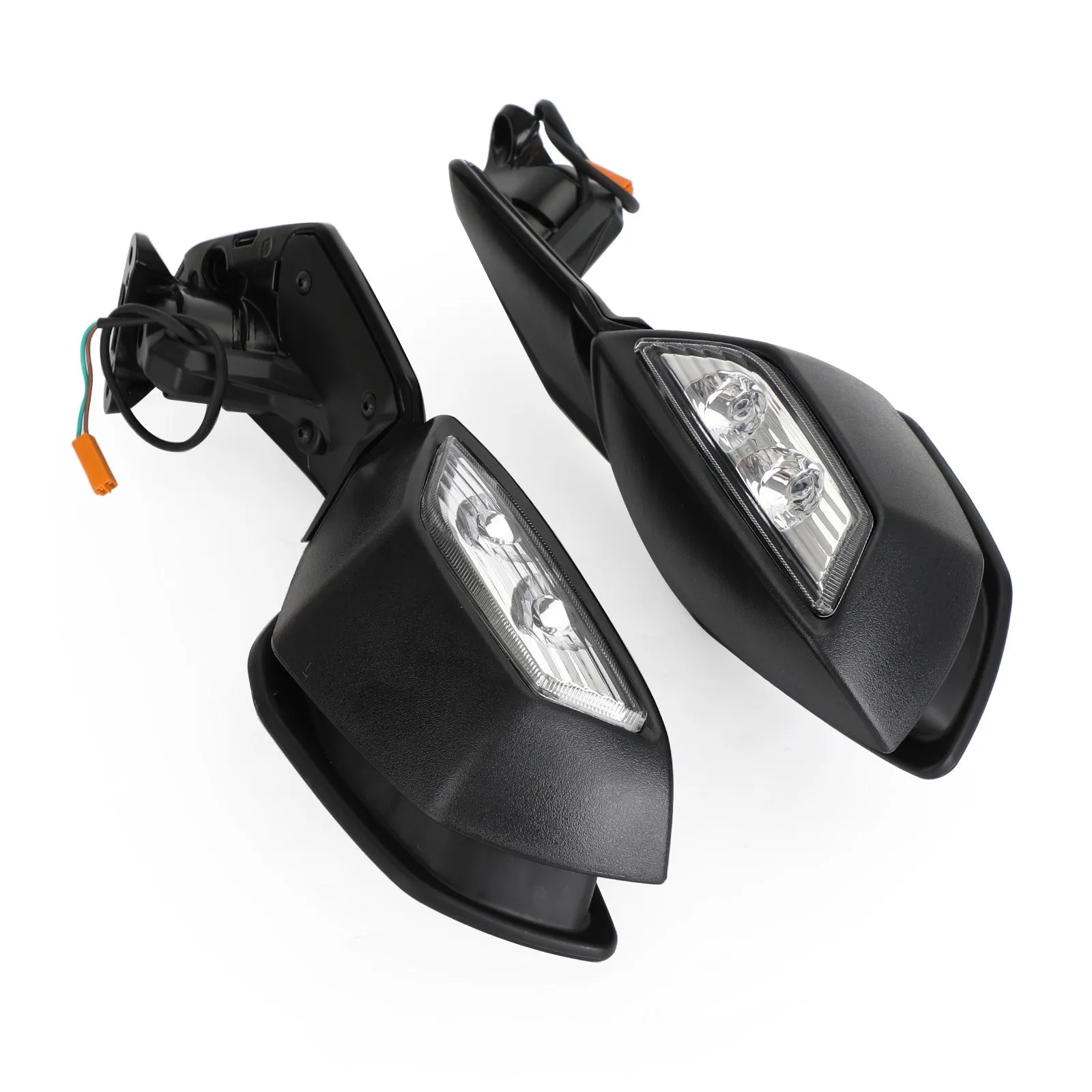 

Artudatech Left & Right Side Rear View Mirror Indicator For Kawasaki Ninja ZX10R 2016-2020