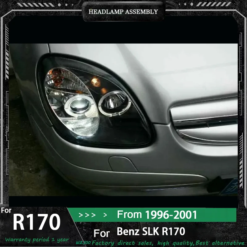 

Фара для Mercedes-Benz SLK R170 1996-2003, передняя фара в сборе, Plug&Play, автозапчасть, аксессуар