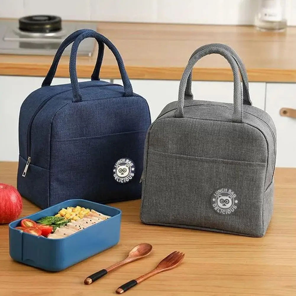Lunch Bag Reusable Insulated Thermal Bag Women Men Multifunctional 8L Cooler and Warm Keeping Lunch Box Leakproof Waterproof