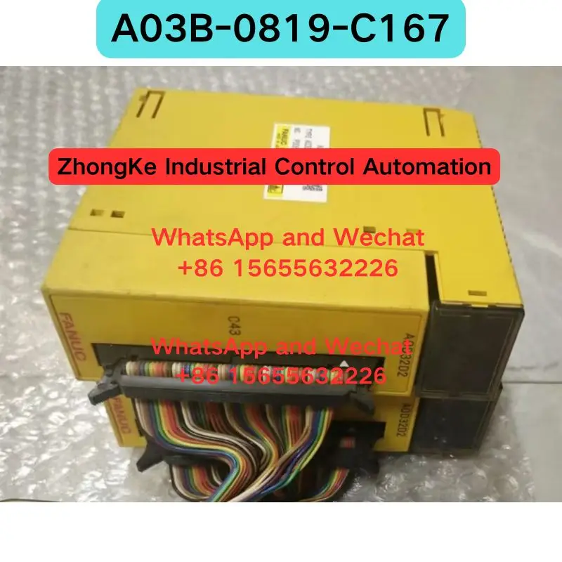 Used A03B-0819-C167 IO module Functional test OK Fast delivery