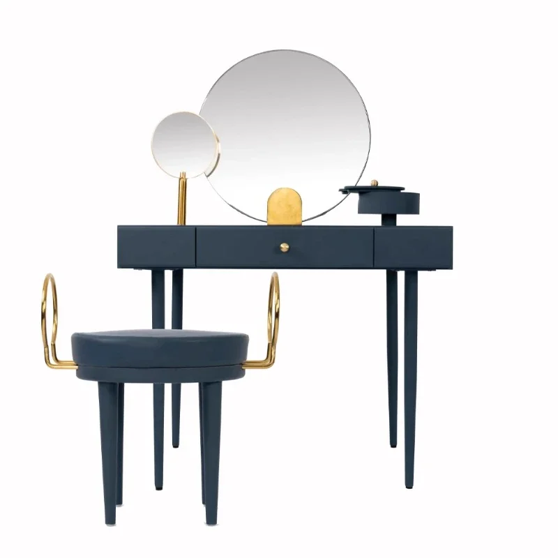 

Designer Western European French dresser bedroom light luxury modern simple Internet celebrity dressing table ins style creative