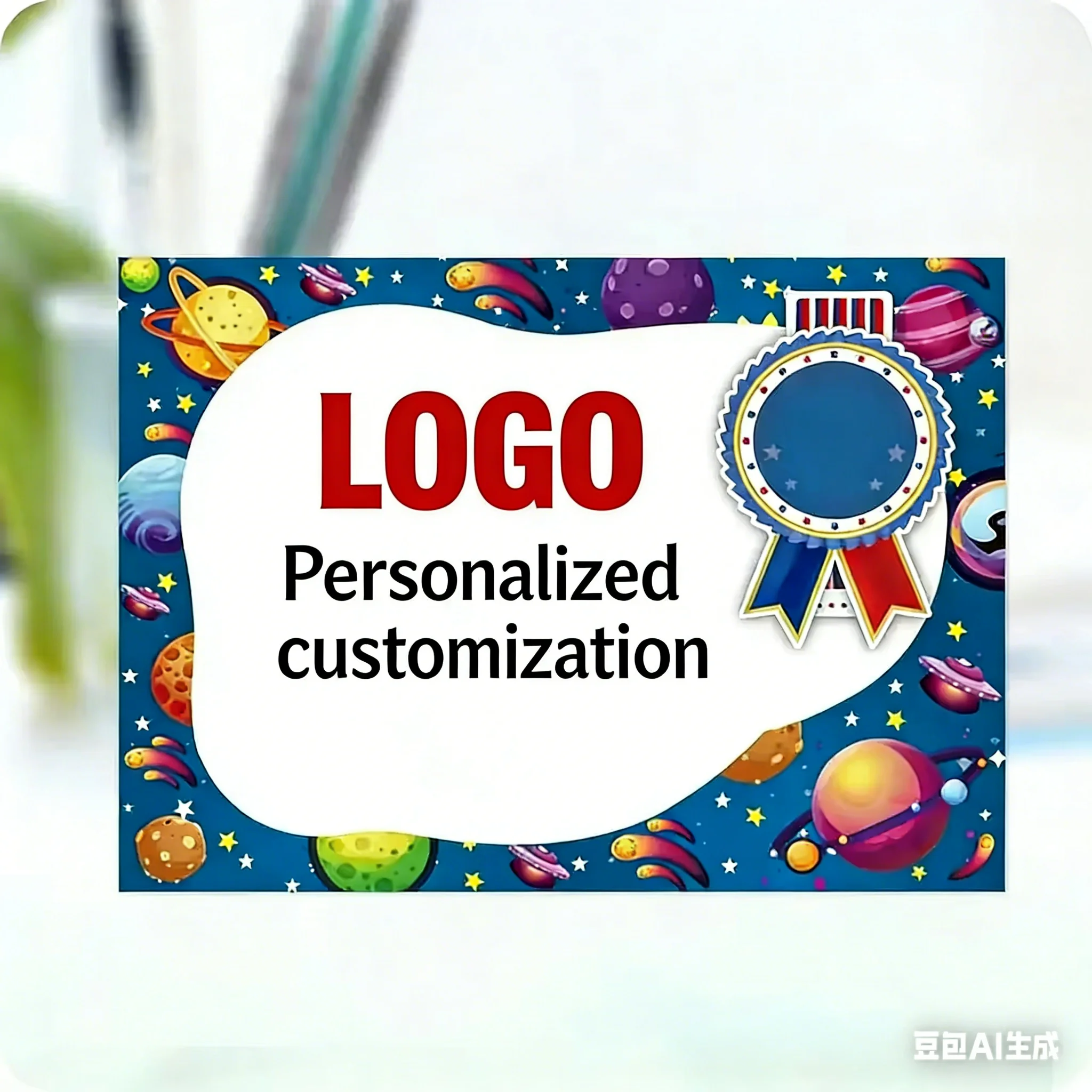 

Custom Multilingual Certificate A4 A5 Personalized School Children Commendation Letter Kindergarten Teaching Award Creative