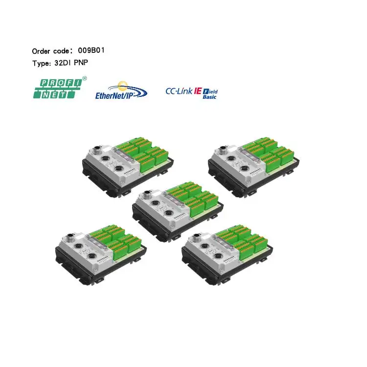 CC-Link Kommunikationsmodul 009D11 Industrielles Ethernet Io Link Master Station IP20 Fieldbus SPS-Controller
