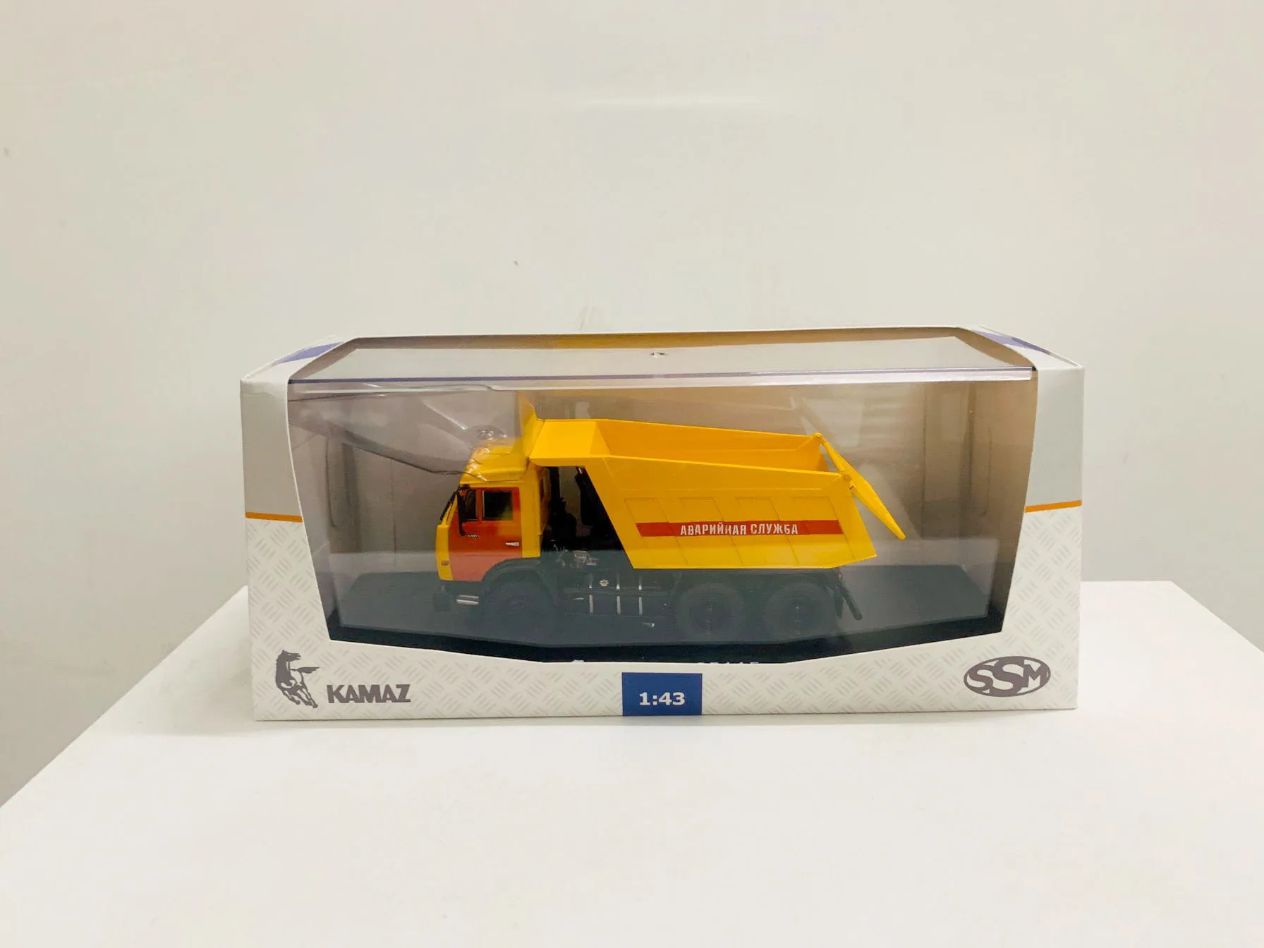 Start Scale Models SSM Kamaz 1:43 Scale Die-Cast Model Dump Truck Kama3-65115