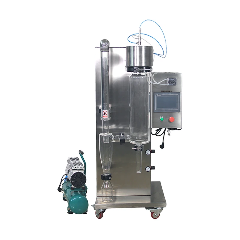 Mini experimental scale spray dryer machine/small lab herbal extract powder spray dryer equipment lab dispersion machine