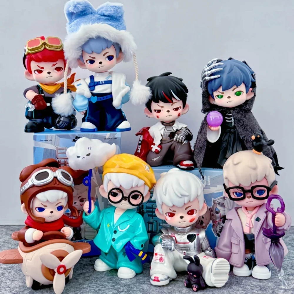 

Boy Rayan Otherworld Series Blind Box Merchandise Figure Decoration Doll Model Cool Desktop Ornament Trendy Mystery Bag Toy Gift