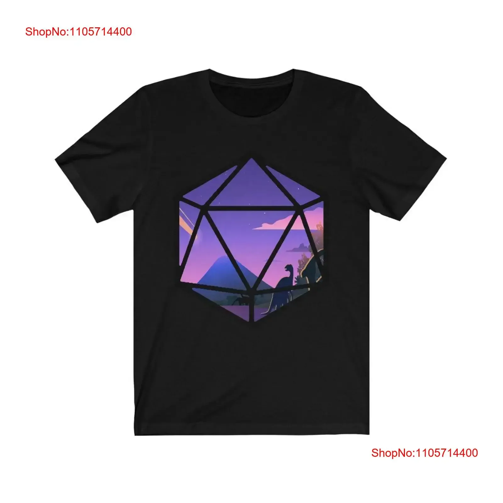 Meteor Dice Polyhedral T Shirt Rpg Game Master Tabletop Games Role Playing vintage Washed Breathable fashion Stylish Slightly