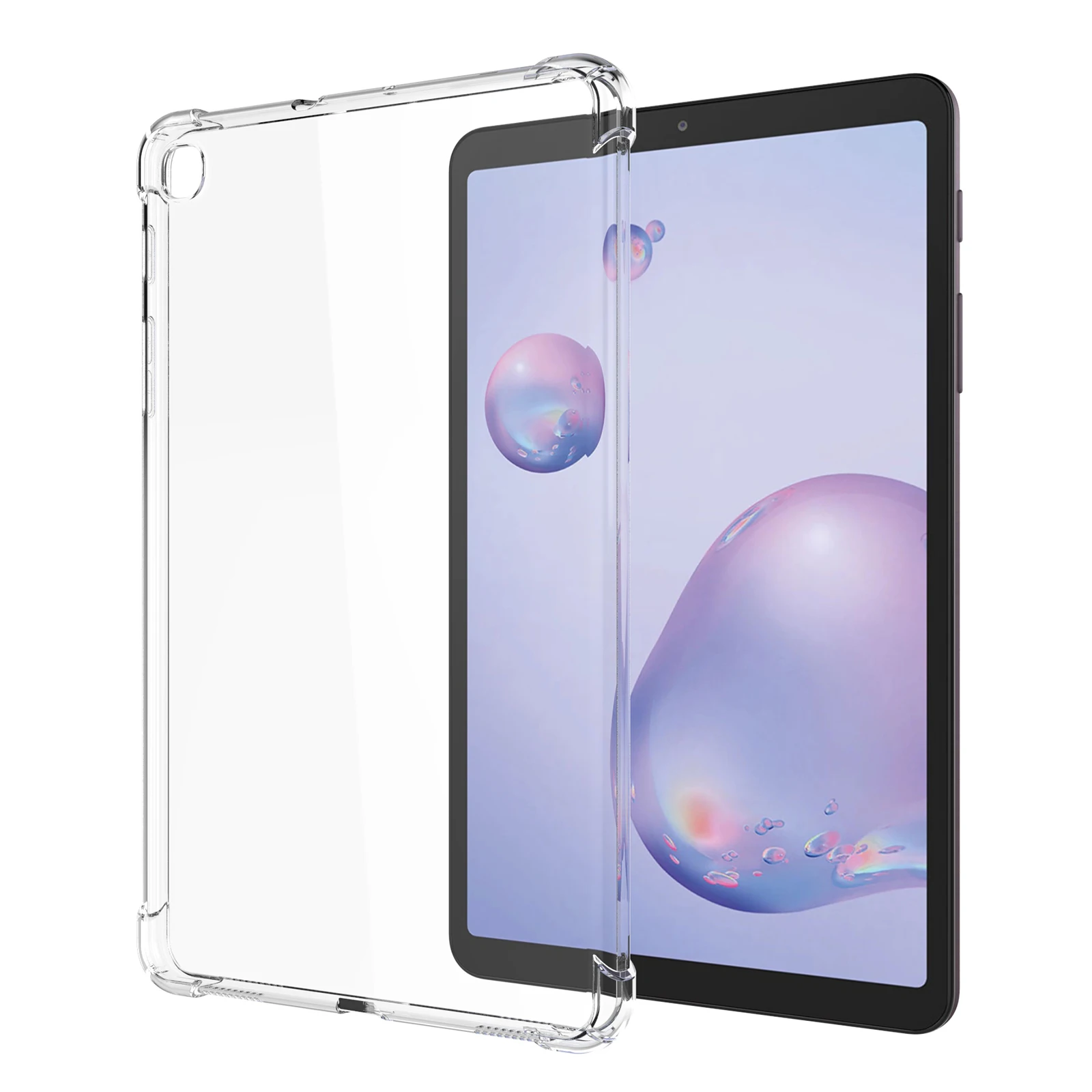 

For Samsung Galaxy Tab A7 Lite 8.7-inch TPU Tablet Case Reinforced Corners Anti-drop Transparent Cover