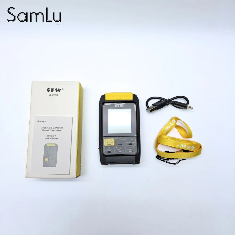 OPM VFL Mini 4 in 1 Optical Power Meter Visual Fault Locator Fiber Optic Light Meter Optic Fiber Tester OPM  VFL