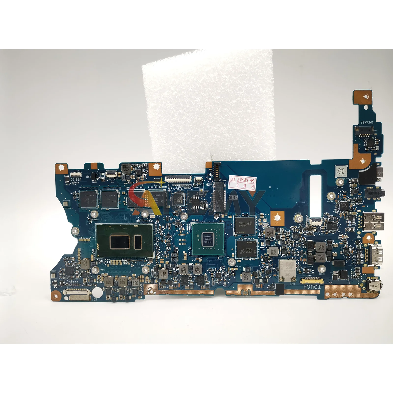 UX461UN carte mère d'ordinateur portable pour ASUS ZenBook UX461 TP461UN UX46UN TP461UA carte mère pour ordinateur portable avec processeur I3 I5 I7 100% tests OK stk