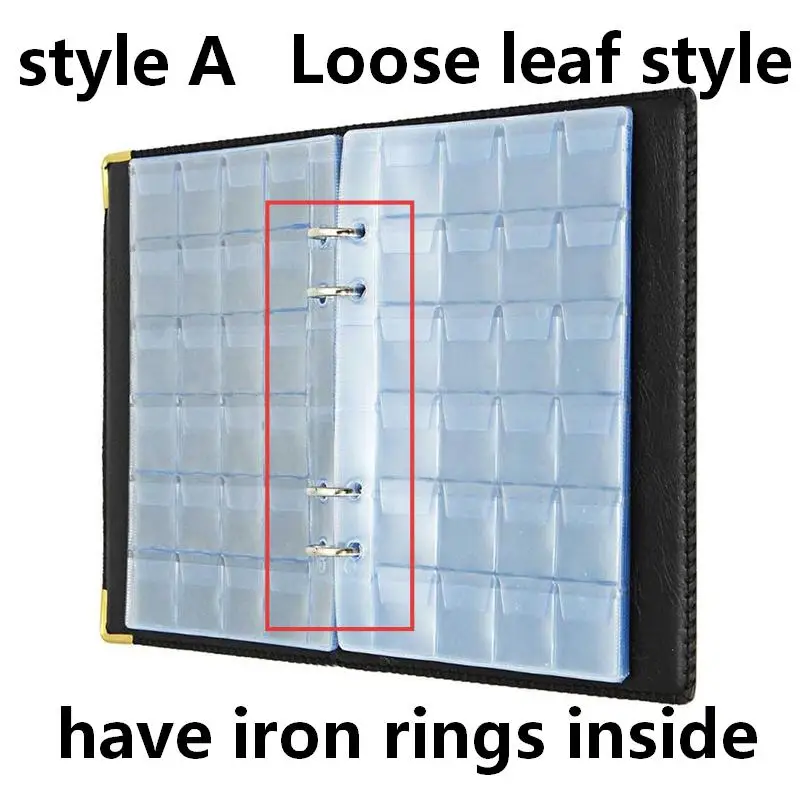 480/120 Pockets Large-capacity Coin Collection Book Ancient Coin Binder Collection Album Royal Commemorative Volume Folder Hold