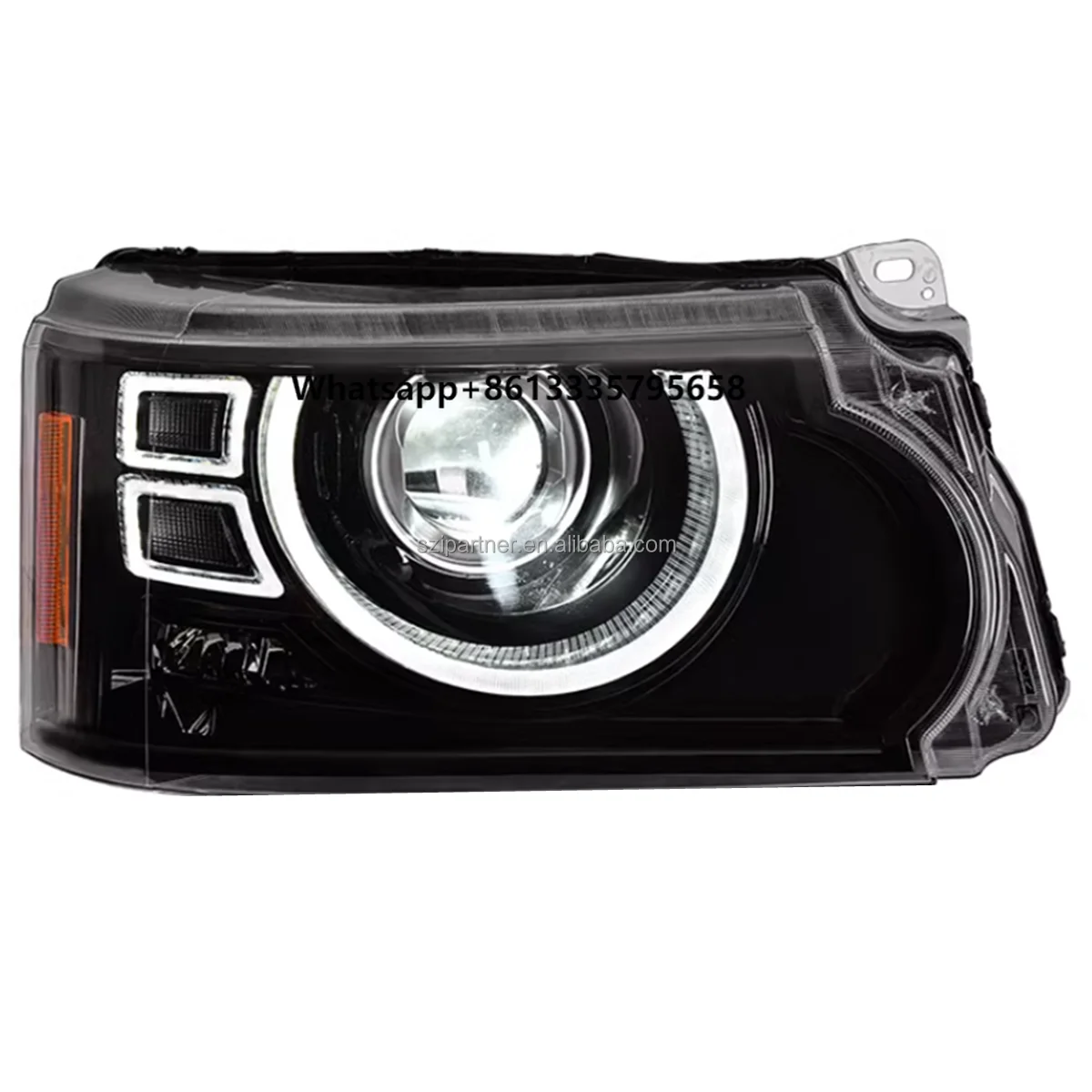 

LED Headlamp for Land Rover Range Rover Sport Headlights Assembly with Daytime Running Lights Lens 2010-2013 Year