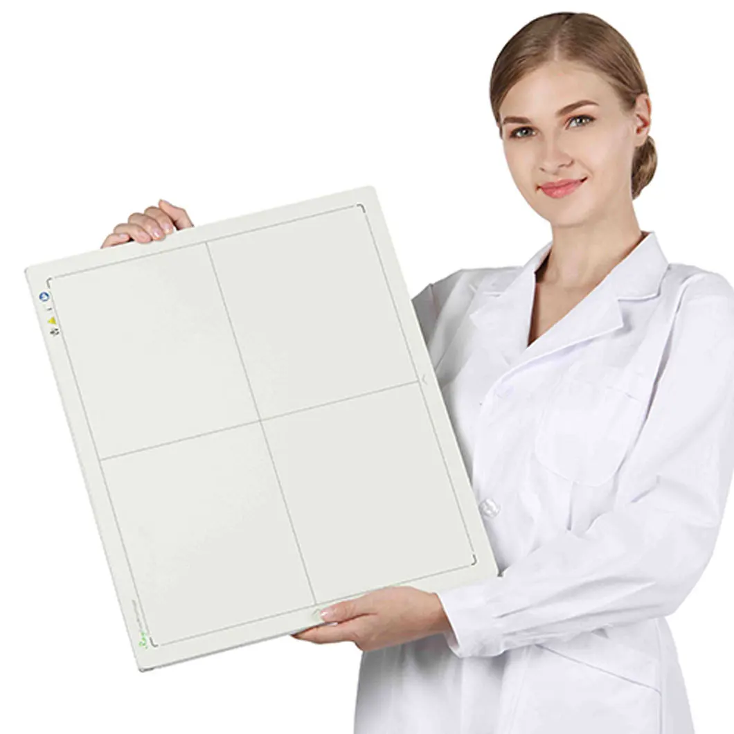 Software Class Support 14*17 Wireless DR Radiography Xray 14x17 Flat Digital Detector Panel X-Ray Flat Panel Detector