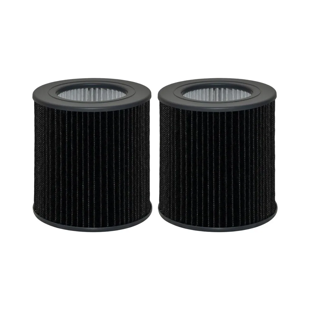 2 Pack High Efficiency Air Filter Replacement For Molekule For Mini Purifiers With H13 True HEPA Activated Carbon Home Indoor
