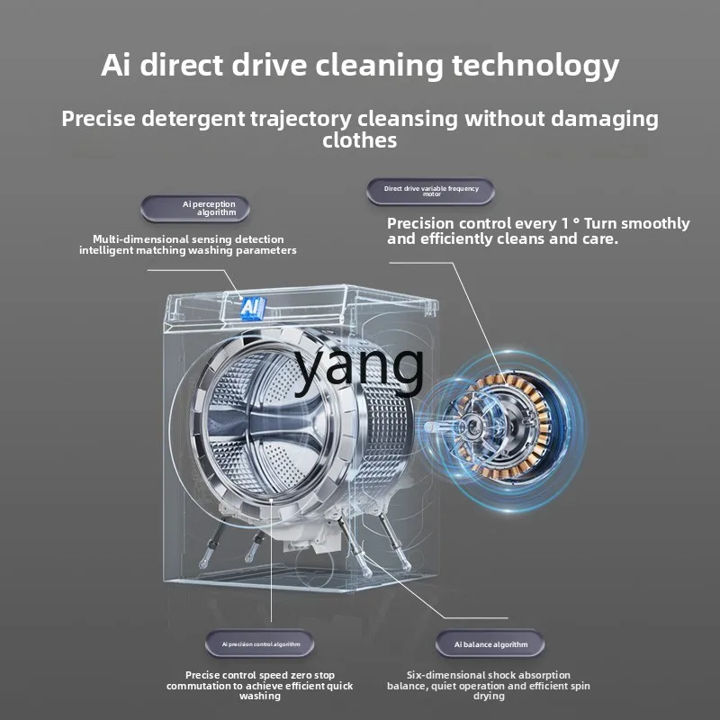 CX جوهر التنظيف غسل محرك المباشر تحويل التردد محرك مزدوج مضخة الحرارة غسالة مجفف