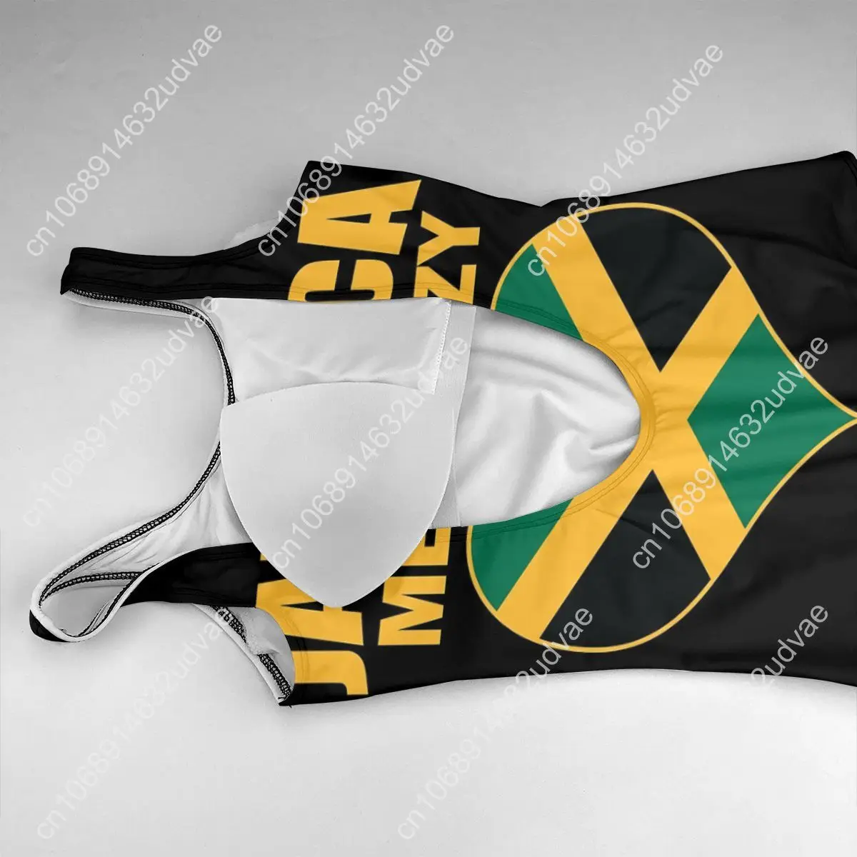 Jamaican Me Crazy Jamaica Quote Print sexy Bikinis Women Swimsuit Low Waist soft Women Sports bathing suit SwimSuit M1
