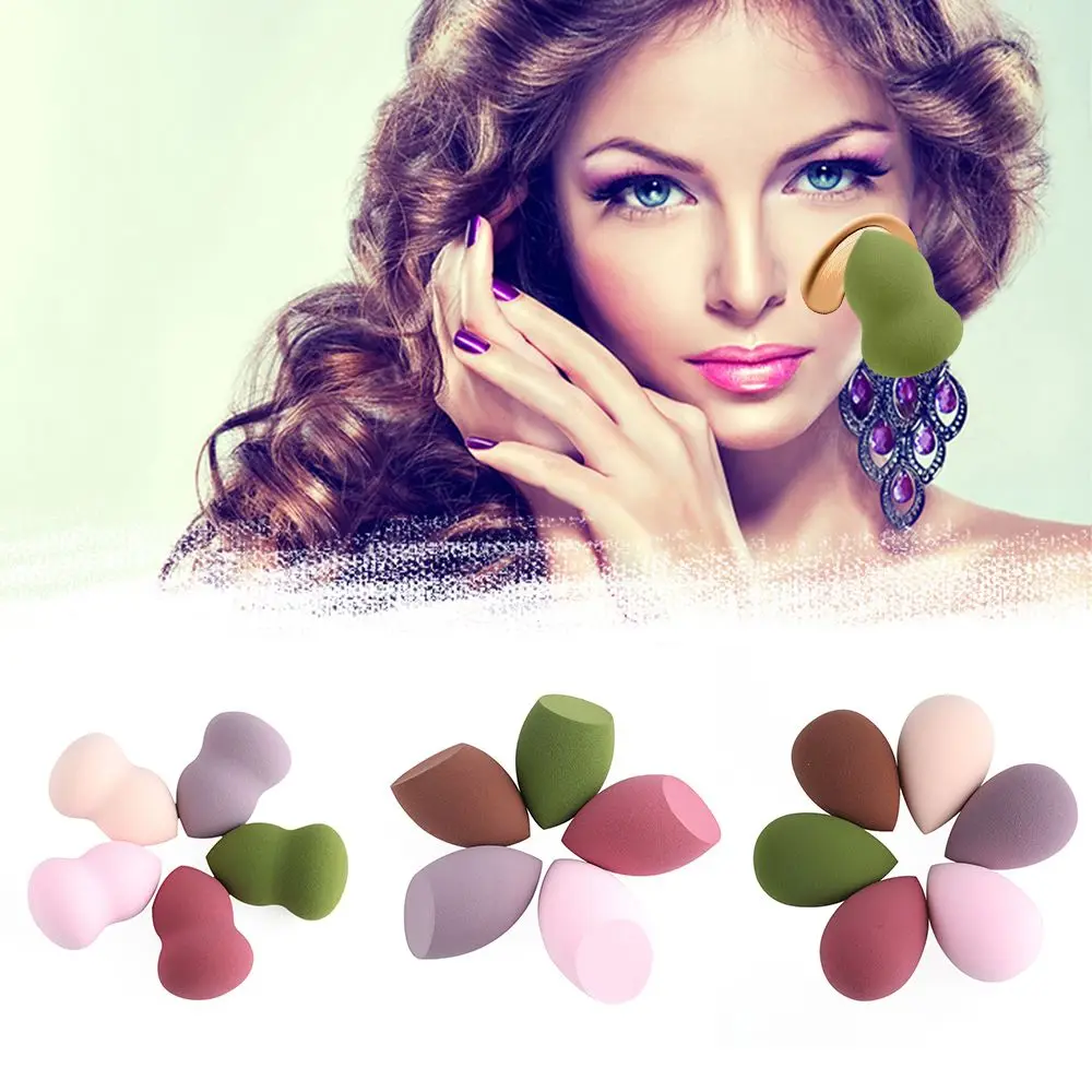 1 pz strumenti per il trucco strumenti cosmetici soffio cosmetico multicolore spugna per trucco fondotinta soffio per cipria spugne per miscelazione