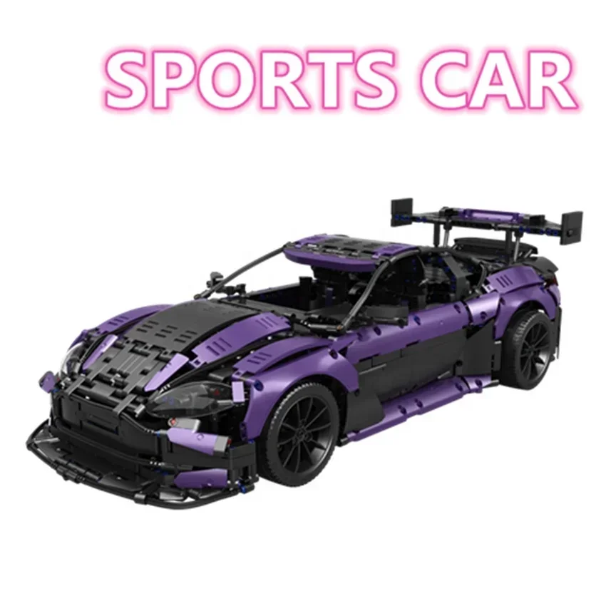 sports car  1:8 model assembling small particles building blocks puzzle toys for children