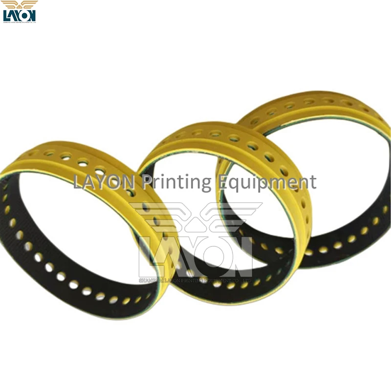 30pcs M2.015.843F Suction Belt Yellow PVC Belt LAYON Heidelberg Printer Spare Parts For SM102 SM74 Tools Fast Delivery.