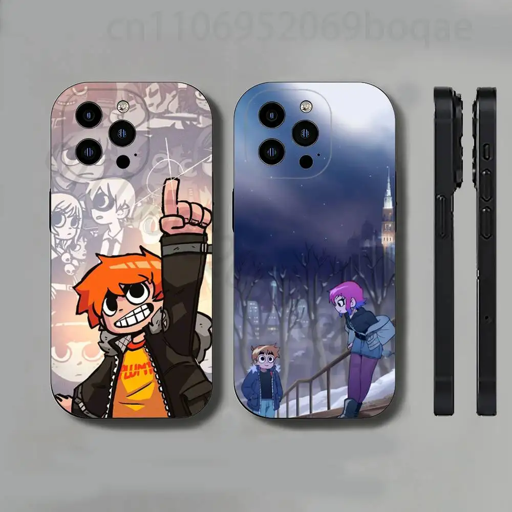 

S-Scott C-Cartoon P-Pilgrim Phone Case For iPhone 17,16,15,14,13,12,11 Pro,Max,Plus,X,XS,XR,SE,Mini